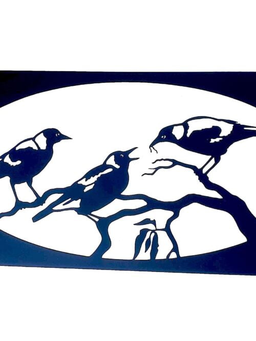 Magpie family Wall Panel